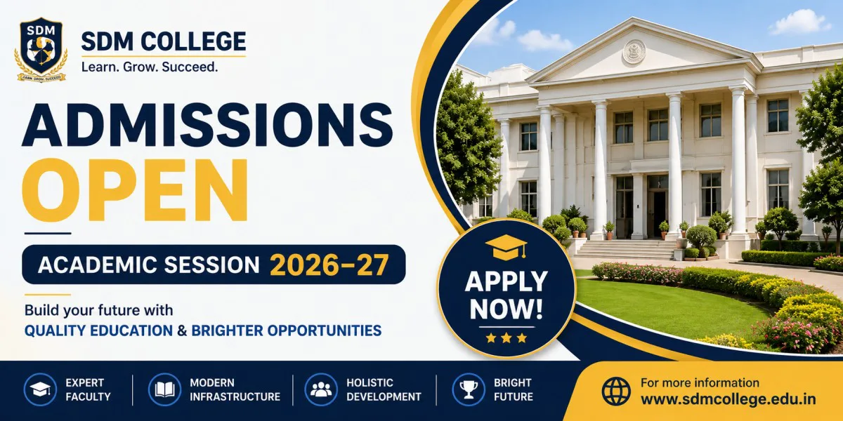 Admissions Open for Session 2026–27