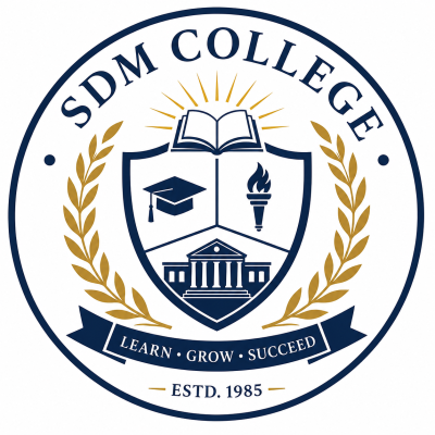 SDM College logo